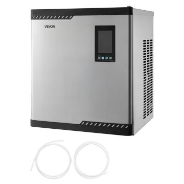 Commercial stainless steel ice maker, 136 kg/day, head only