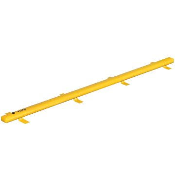 Flood barrier PVC, yellow, 732×25.4×15.3 cm, reusable