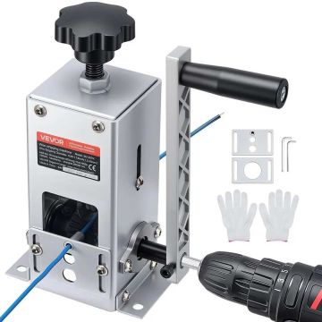 Manual wire stripping tool, 1.5-30mm, Q235 frame, copper cable
