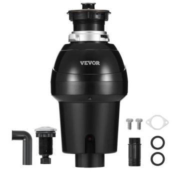 Food waste disposer 1 HP, 3960 rpm, EZ connect