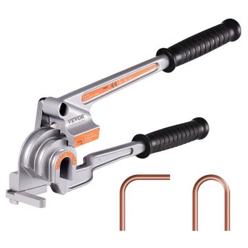 Manual pipe bender for bending 6.35-12.7 mm copper and aluminum