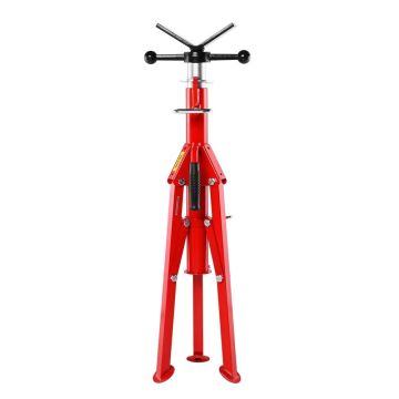 V-shaped height-adjustable folding pipe stand, 71-132 cm, portable