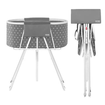 Portable, foldable dog and cat bath, grey