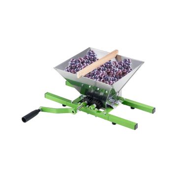 Stainless steel fruit chopper 7 L, green, manual