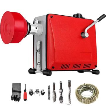 Sewer pipe cleaning machine 220 V 390 W 32-100 mm