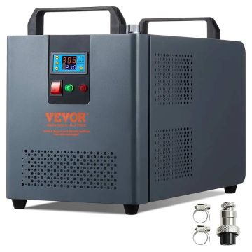 Przemysłowa chłodnica wody KH-6000, 12 l, 200 W z kompresorem