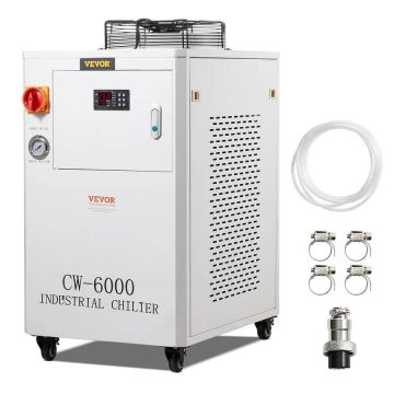 Industrial water cooler CW6000, 1500W, 15 L tank, with compressor