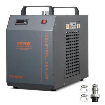 Przemysłowa chłodnica wody CW-5202, zbiornik 7 l, przepływ 18 l/min