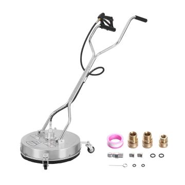 Pressure washer, 50.8 cm, stainless steel, 4500 PSI, for floors and patios