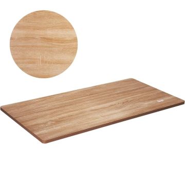 Blat stołu 140x70x2,5 cm, płyta wiórowa, do stołu z regulacją wysokości