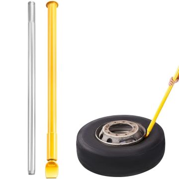 Tire bead breaker, steel, 117.6 cm, portable