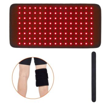 Mata do terapii światłem czerwonym na ciało, 120 podkładek LED, 2 długości fal