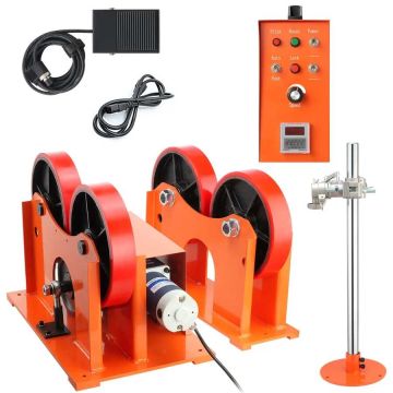 Rotary welding turning roller, 1000 kg, 25-1400 mm diameter
