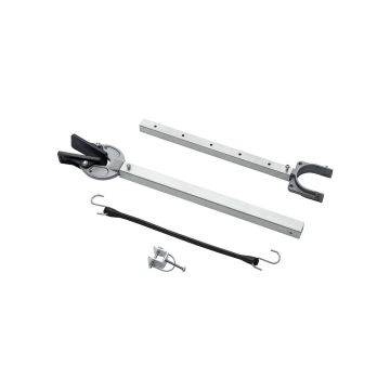 Transom guard for boat 23-35 inches, composite, adjustable, up to 100 HP