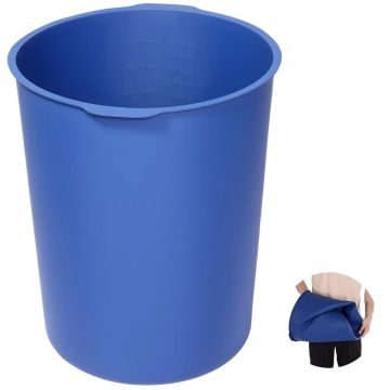 18.9 L blue silicone bucket liner for concrete and epoxy resin