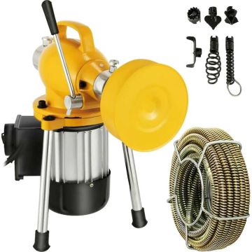 Drainage drill 20-100 mm 400W for unclogging pipes