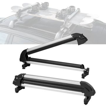 Universal roof rack for skis and snowboards 80.5 cm with lock