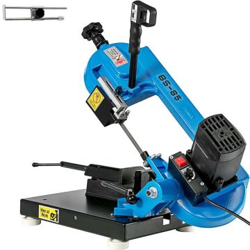 Metal band saw 1000 W, vertical, 0°-45°, tabletop