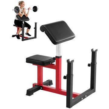 Weight Bench with Leg Extension, Home Gym Equipment, 440lb Load