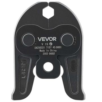 V15 V-type pressing jaw for 15 mm carbon and stainless steel pipes