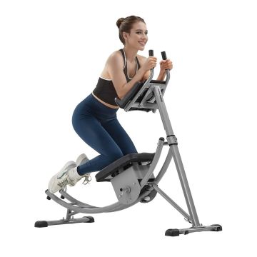 Abdominal press trainer, foldable, adjustable, 440 lb capacity