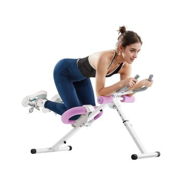 AB abdominal press trainer, foldable, 330 lb capacity