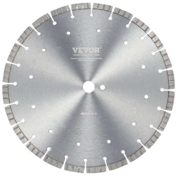 Diamond concrete cutting blade, 12 inch, segmented, universal