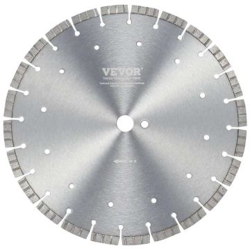 Diamond concrete cutting blade, 14 inch, segmented, universal