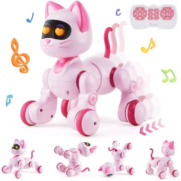Interaktywna zdalnie sterowana zabawka-robot dla kota RC
