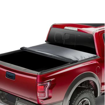 Roll-up truck bed cover, soft PVC, 6.6 x 5.3 feet, chevrolet silverado / GMC sierra 1500 (2014-2024)