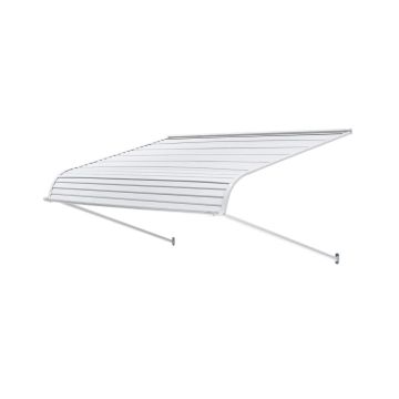 Aluminum awning for doors and windows, 60x42 inches, durable, weatherproof