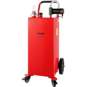 30-galonowy przenośny zbiornik na paliwo Diesel z pompą elektryczną, 180 W, 23,5 l/min