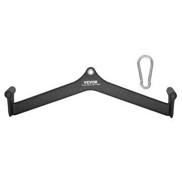 LAT pull-up bar V-shaped, rubber-coated handle, for fitness