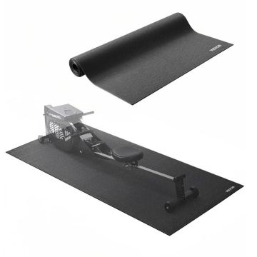Exercise mat for treadmills and ellipticals, 6 mm PVC, 91.5x182 cm