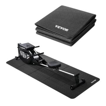 Foldable treadmill mat, 6 mm, PVC, 61x173 cm, floor protection