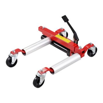Taczka z podnośnikiem hydraulicznym, ładowność 1500 funtów, koła 360°