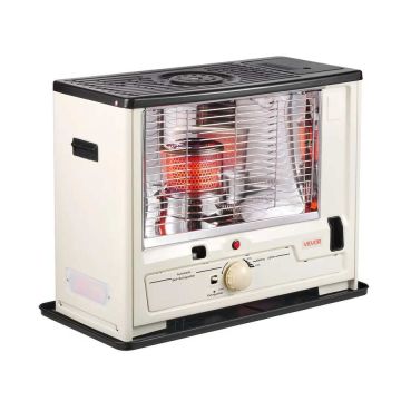 Kerosene portable heater 10000 BTU, black, with protection