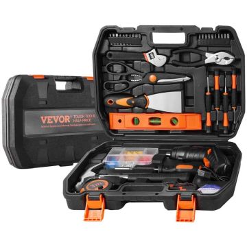 Tool set 96 pcs., cordless screwdriver, case, universal