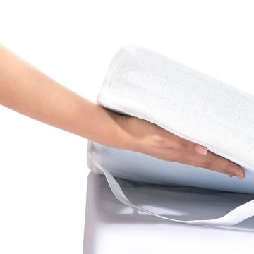 Podwójny materac nawierzchniowy z żelem chłodzącym, grubość 76 mm, wiskoelastyczny