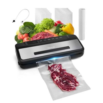 Vacuum food sealer, 120 W, automatic, compact, 7 in 1