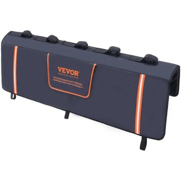 Bike mat for the trunk lid, 53" pickup, with tool pockets and reflective strips