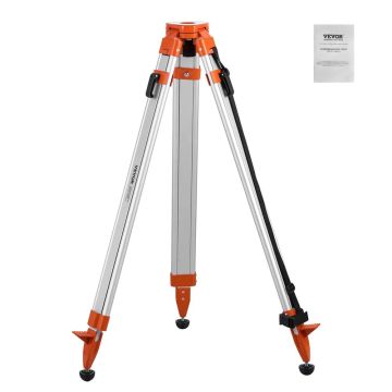 Statyw do poziomicy laserowej geodezyjnej, regulacja 16,5-65,5 cala, gwint 5/8"-11