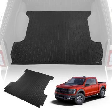 Dywanik do samochodu ciężarowego Ford F150 2015–2023, 66,5 x 64", guma, grubość 1/4"