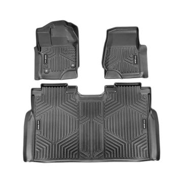 Car mats ford F-150 2015–2024 black, 3 pcs.