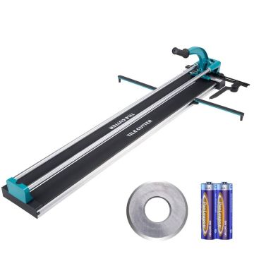 Manual tile cutter 1200 mm for porcelain and ceramic tiles, tungsten carbide wheel, infrared system