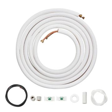 Zestaw mini rozdzielaczy, rury miedziane 6,4-9,5 mm, izolacja 3-warstwowa, do systemów HVAC
