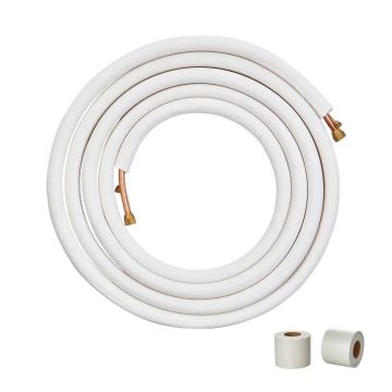 Zestaw mini rozdzielaczy, rury miedziane 6,4-9,5 mm, potrójna izolacja, do systemów HVAC