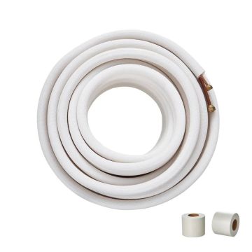Zestaw mini rozdzielaczy, rury miedziane 6,4-9,5 mm z izolacją, 15240 mm
