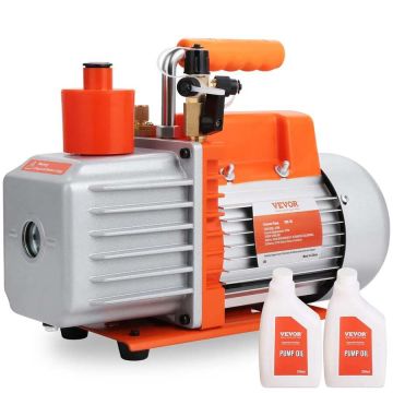 7 CFM 2-stage rotary vacuum HVAC pump