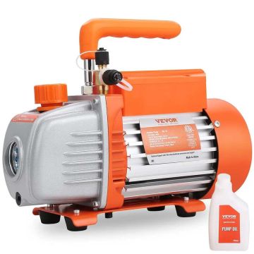 1/5 HP Vacuum Pump, 3.5 CFM, 220-240V, for HVAC Repair